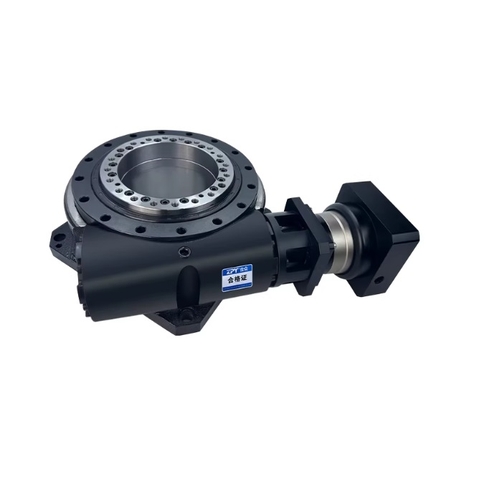 Bàn Xoay Trục Tải Nặng, Mâm Chia Độ Kèm Giảm Tốc Bên Hông