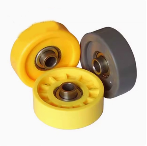 Bánh xe con lăn nhựa dây truyền lắp ráp
