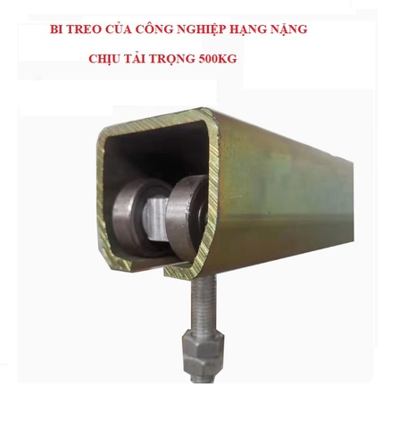 Bi Treo Cửa Lùa Công Nghiệp W65 Chịu Trọng Tải Cao 500kg