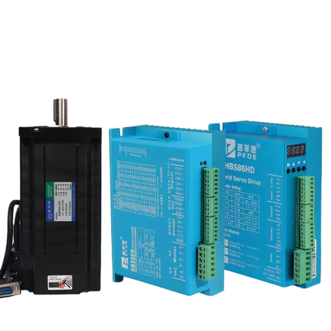 Bộ Động Cơ Servo Bước Mo-men Xoắn Vòn Kín 86 Bộ Điều Khiển (12N.m)