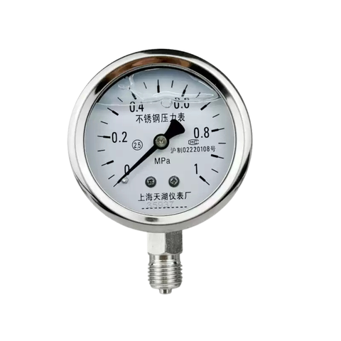 Đồng Hồ Đo Áp Suất Có Tiếp Điểm Điện YN-60BF Bằng Thép Không Gỉ
