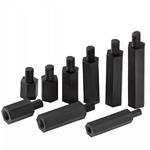 Đinh tán lục giác nylon M2, M2.5, M3, M4, M5