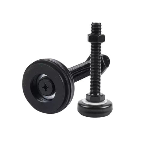 Chân Đế Phẳng Mạ Điện Màu Đen Giảm Chấn D40/ D50