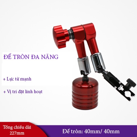 Chân Đế Từ Kiểu Tròn Gắn Đồng Hồ So