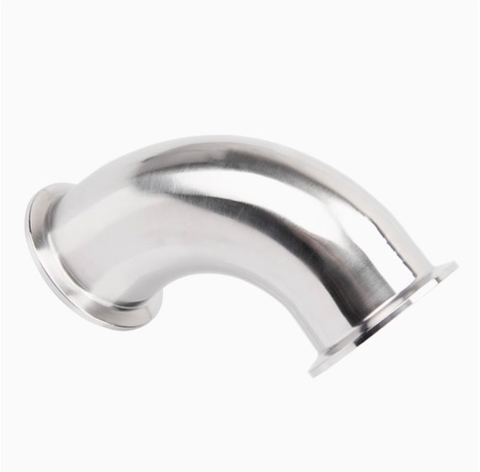 Cút góc inox tháo lắp nhanh kiểu clam kẹp