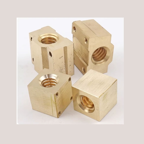 Đai ốc đồng thau trục vít me thang NSBR – dạng hộp