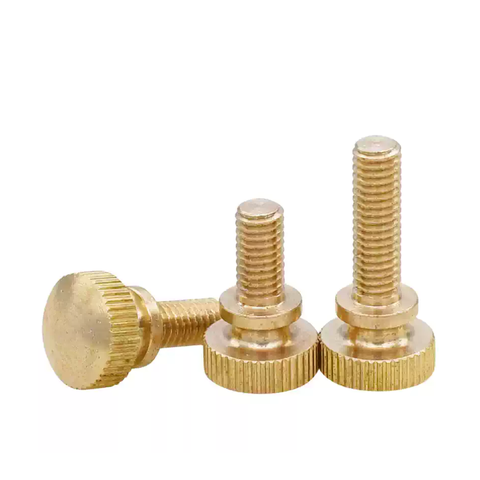 Ốc vít siết tay đầu cao bằng đồng thau M3-M6