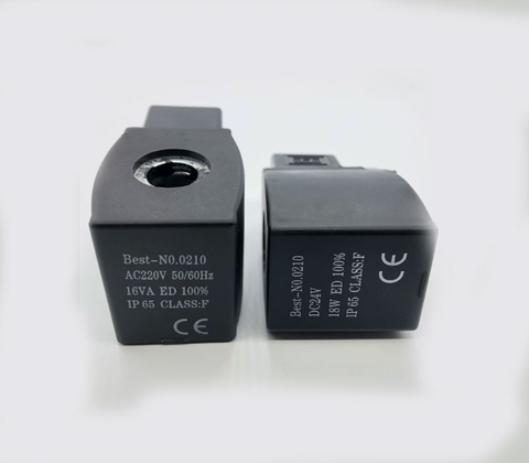 Cuộn Coil Van Điện Từ Lạnh Best-NO.0210 AC220V Lõi Đồng Ø13mm