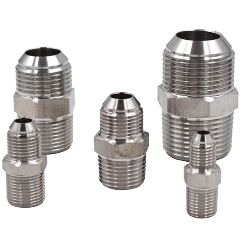 Kép Côn Đầu Nối Ren Ngoài inox 304 Hệ Thủy Lực DN15, DN20, DN25, DN32, DN40, DN50