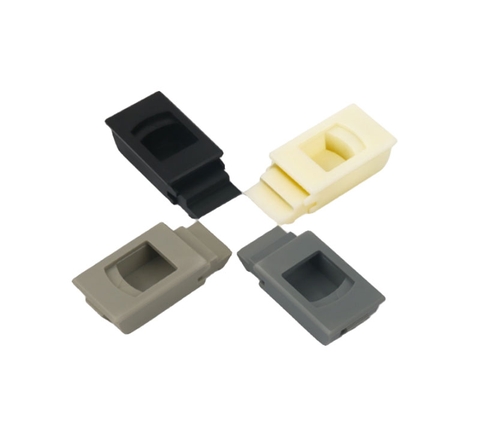 Khóa nhựa tủ điện MS735/MS733 – Khóa bấm, khóa gài, tay nắm ẩn, chốt cửa hai lớp.