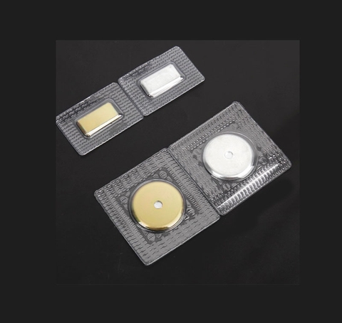 Khuy nam châm siêu hút ẩn túi xách rèm cửa – nút hít từ tính âm dương