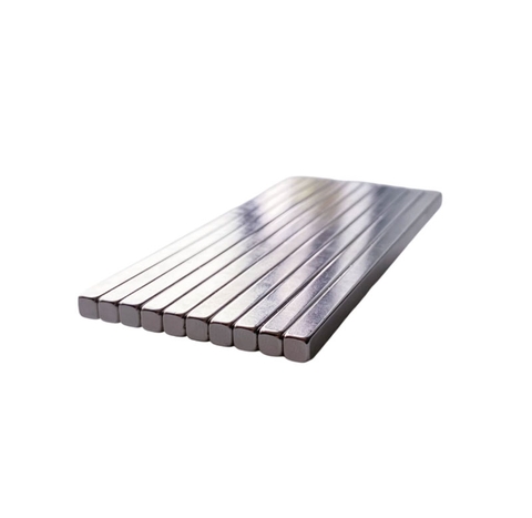 Nam châm chữ nhật NdFeB – Nam châm đất hiếm Neodymium dài 100x5x5mm chống gỉ, lực hút mạnh