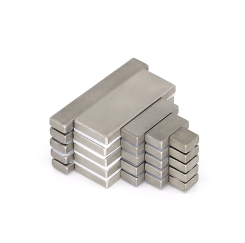Nam châm Samarium Cobalt (SmCo) siêu mạnh, chịu nhiệt 350°C, dạng thanh chữ nhật, lực hút cao