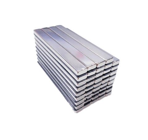 Nam châm thanh chữ nhật NdFeB 100x10x5mm – Nam châm đất hiếm Neodymium siêu mạnh