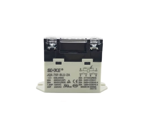 Rơ Le Công Suất SOKE RGF2BD / JQX-76F-BLD-2A DC24V 25A