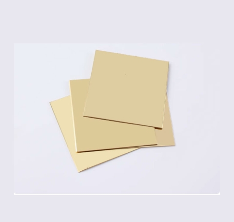 Tấm Đồng Thau H62 – Lá Đồng Mỏng, Đồng Tấm DIY