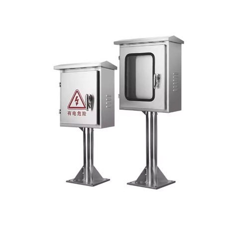 Tủ Điện Inox 304 Ngoài Trời Chống Nước Kiểu Đứng Có Chân