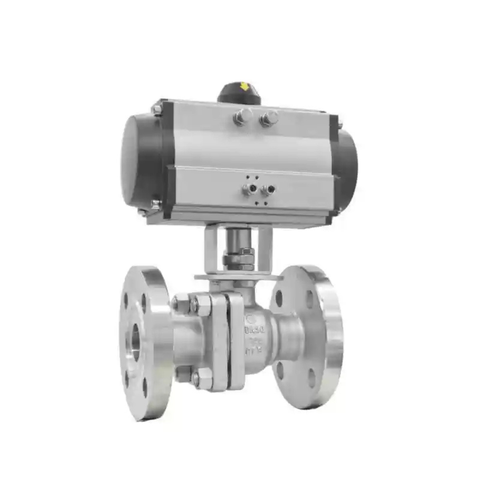 Van Bi Mặt Bích Khí Nén Bằng Thép Không Gỉ 304 Q641F-100P