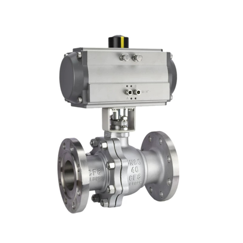 Van Bi Mặt Bích Khí Nén Bằng Thép Không Gỉ 304 Q641F-40P