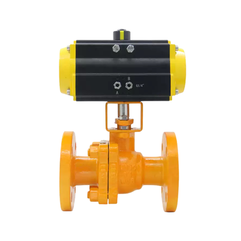 Van Bi Mặt Bích Khí Nén Áp Suất Cao Q641F-64C