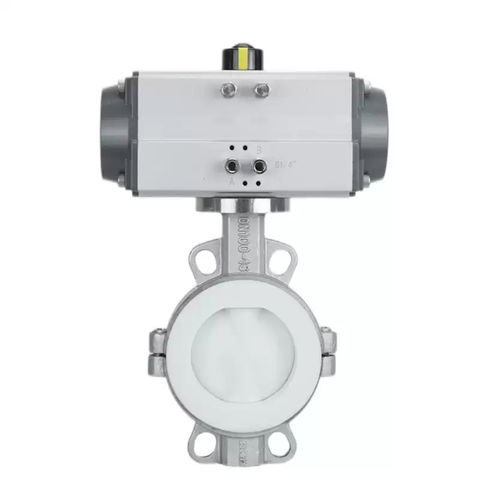Van Bướm Khí Nén Lót PTFE D671F4-16P