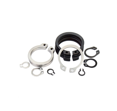 Vòng Hãm Trục Ngoài A / C (Circlip) Thép 65Mn & Inox 304 – Phe Cài Trục Tiêu Chuẩn GB894