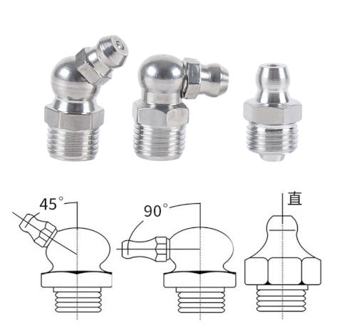 Vú Bơm Mỡ M6, M8, M10 Mạ Kẽm