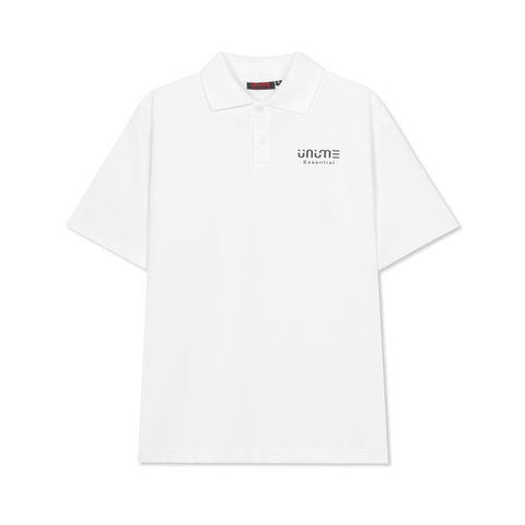 Áo polo basic trắng