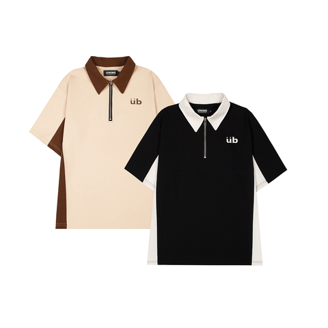 Áo Polo Zip phối màu Zippy Polo