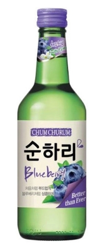 Rượu Soju Hương Việt Quất Chum Churum Blueberry
