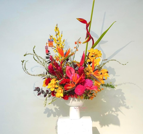 Bình Hoa Tết - 1224