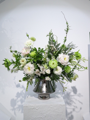 Bình Hoa 2 Mặt - Tone Xanh Lá 251