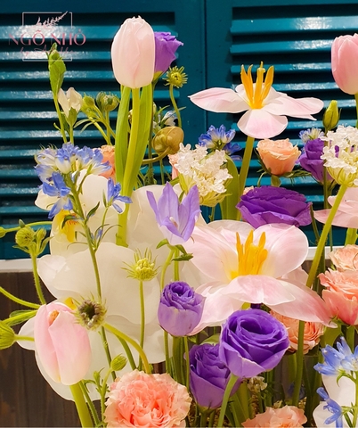 Hộp Hoa Thiết Kế 080