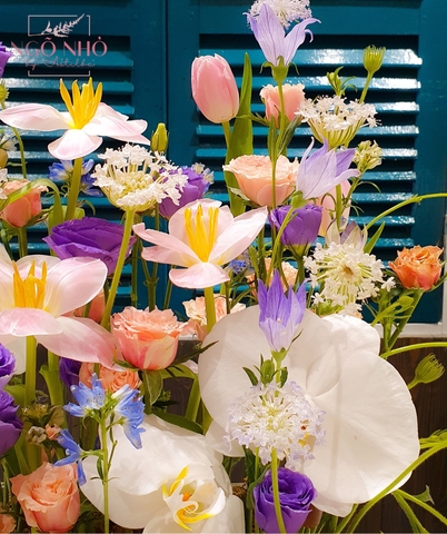 Hộp Hoa Thiết Kế 080