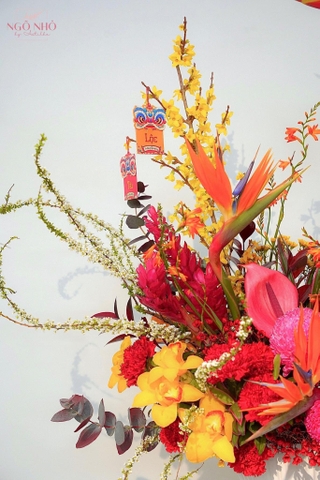 Bình Hoa Tết - 1224