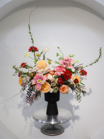 Bình Hoa 2 Mặt - Tone Đỏ Mix 256