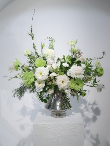 Bình Hoa 2 Mặt - Tone Xanh Lá 251