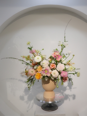 Bình Hoa 2 Mặt - Tone Hồng Mix 252