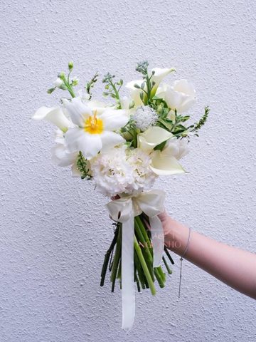 Hoa Cưới Tulip & Calla Lily Mix | Hoa Nhập Khẩu 290