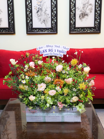 Hộp Gô Hoa Đồng Nội 6in1 | 6 Hộp Hoa Nhỏ