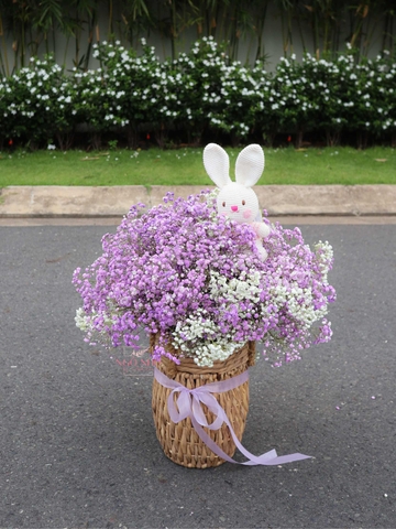 Giỏ Mây Babi Mix Mộng Mơ Nhập Khẩu 066