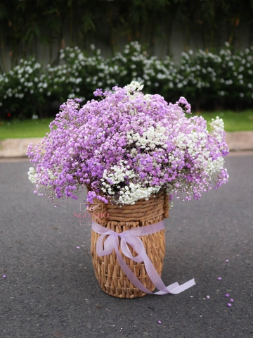 Giỏ Mây Babi Mix Mộng Mơ Nhập Khẩu 066