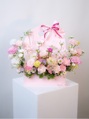 Giỏ hoa bướm 020