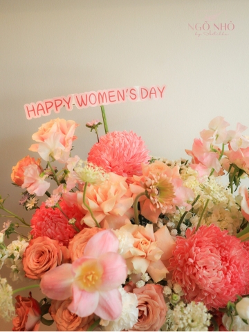 Hộp Hoa 030 - Tone Hồng