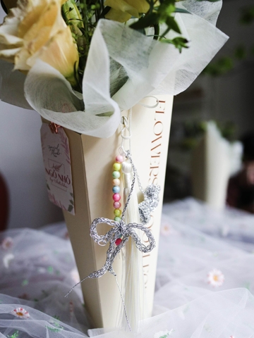 Cúp Hoa Tươi Mini Theo Tone Màu