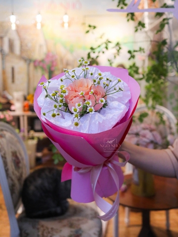 BloomJoy Mini | Bó Hoa Tươi Dễ Thương 016