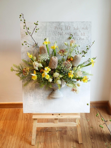 Tranh Hoa Tươi Nhập Khẩu Nam Phi 2680