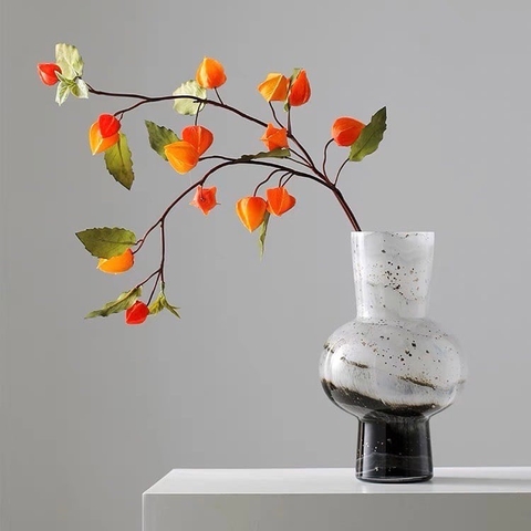 Bình Hoa Thủy Tinh Yuki no Hana Cổ Điển - Phối Màu Theo Phong Cách Nhật Bản