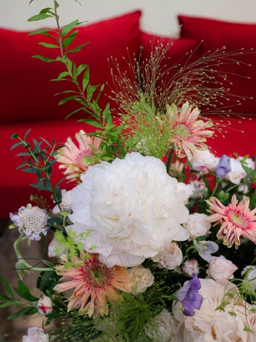 Hộp Hoa Peony | Mẫu Đơn "Tako No Yoosoi" Nhật Bản VIP