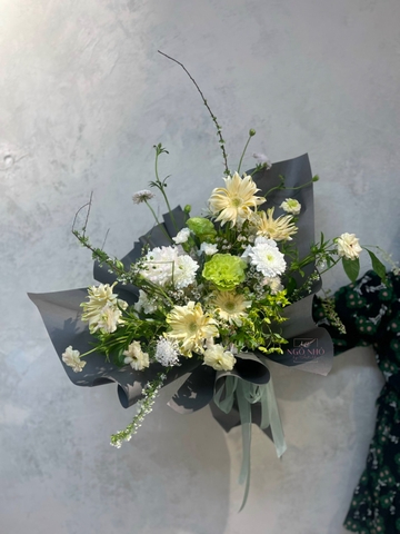 Bó hoa Tone Xanh Lá 003 - Style Garden